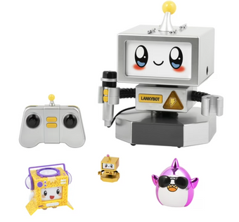 LankyBox Mystery RC Robot Plays Music New with Box