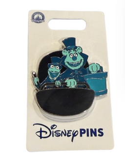 Disney Parks Muppets Haunted Mansion Kermit Fozzie Bear Doom Buggy Pin New