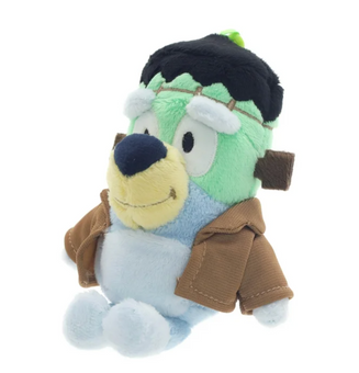 Disney Bluey Frankenstein Plush Halloween Backpack Clip 6.5" New with Tag