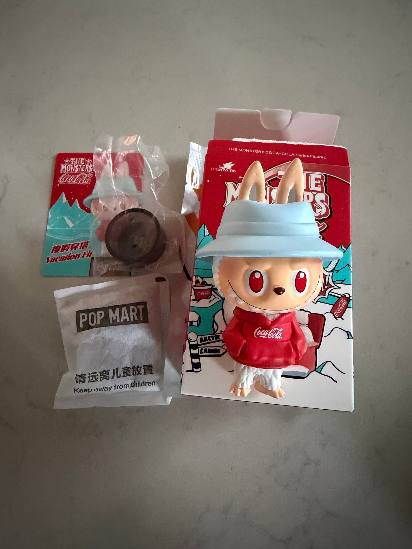 Pop Mart Labubu The Monsters Coca Cola Vacation Fit Figure USA Seller New w Box