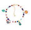 Disney Parks Lilo & Stitch Ankle Bracelet Set with Charms BaubleBar New w Card
