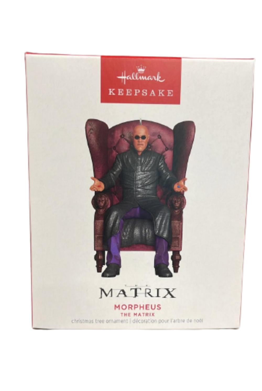 Hallmark 2023 Keepsake The Matrix Morpheus Christmas Ornament New with Box