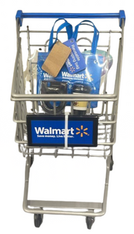 My Life As: 10in. Shopping Cart w/ Walmart Logo - Accessory New With Tag