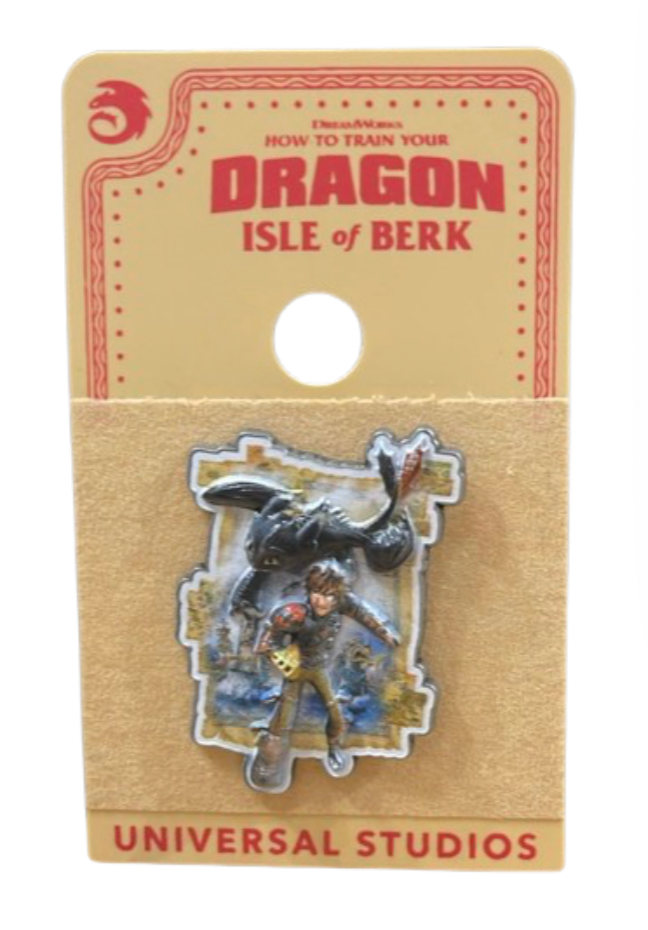 Universal Studios How To Train Your Dragon Hiccup & Toothless Pin New ...