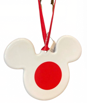 Disney Parks Epcot World Showcase Japan Mickey Icon Disc Ornament New With Tag
