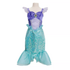 Disney Princess Ariel Satin Core Dress with Cameo Size 4-6x New with Tag