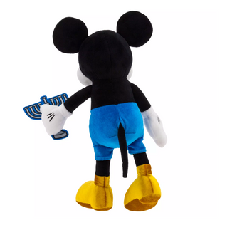 Disney Parks Mickey with Menorah Hanukkah Plush New with Tag