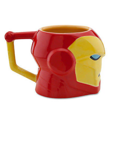 Disney Store Marvel sculptured Iron Man Coffee Mug new with box