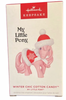 Hallmark Hasbro My Little Pony Winter Chic Cotton Candy Ornament New With Tag