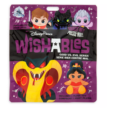 Disney Parks D23 Limited Wishables Good vs. Evil Micro Plush Blind Pack New