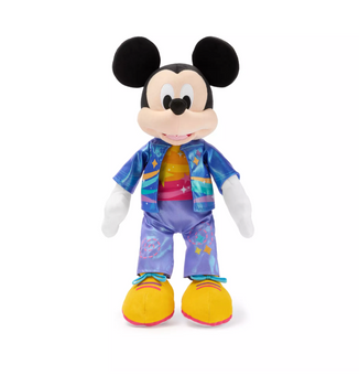 Disney Parks Disneyland 70th Anniversary Mickey 15inc Plush New with Tag