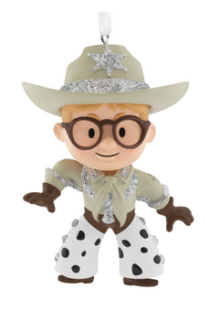 Hallmark A Christmas Story Ralphie Parker Cowboy Ornament New With Box