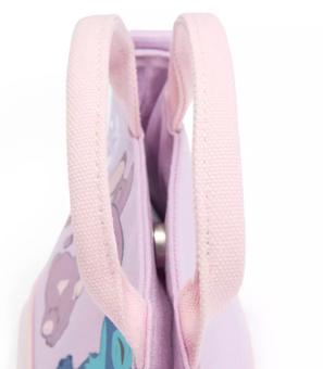 Disney Parks Stitch & Angel Mini Crossbody Tote Bag Pink New with Tag