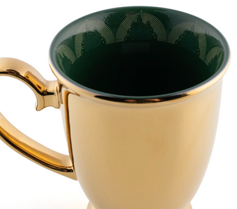 Universal Studios Wicked: For Good Gold Coffee Mug New With Tag