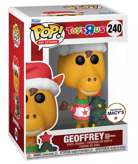 Funko Pop Holiday Geoffrey With Christmas Tree Vinyl Figure New With Tag