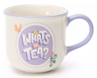 Disney Parks Alice in Wonderland ‘What’s The Tea?’ Coffee Mug New With Tag