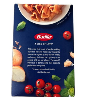 Limited Edition Barilla Love Heart Shaped Pasta Valentine's Day 12oz Box New