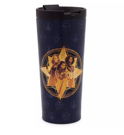 Disney Parks Marvel Studios The Marvels Collection Stainless Steel Tumbler New