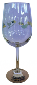 Disney Parks Epcot Food & Wine 2025 Festival Wine Glass New With Tag