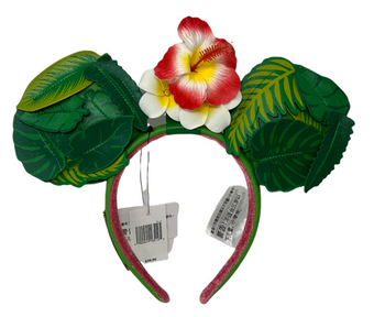 Disney Parks Caribbean Beach Resort Minnie Ear Loungefly Headband New with Tag
