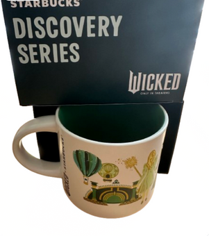 Starbucks Discovery Series Wicked Emerald City Ceramic Coffee Mug New with Box