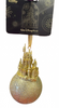 Disney Parks WDW Cinderella Castle Gold Ball Christmas Ornament New With Tag