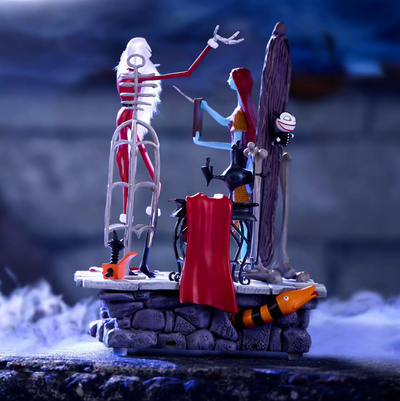 Disney Jack Skellington and Sally Light Up Figure The Nightmare Before Christmas