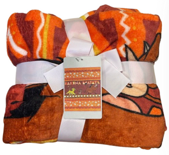 Disney Parks Lion King Hakuna Matata Throw Plaid Blanket New With Tag
