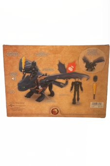 Universal Studios How To Train Your Dragon Toothless Isle of Berk Figurine Set