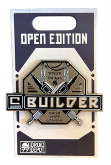 Disney Parks Star Wars Galaxy Edge Droid Depot C Series Builder Pin New With Tag