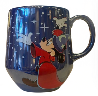 Disney Parks WDW Mickey Mouse Sorcerer Magical Place Coffee Mug New with Tag