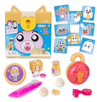 LankyBox Mystery Lock Box Toy New With Box