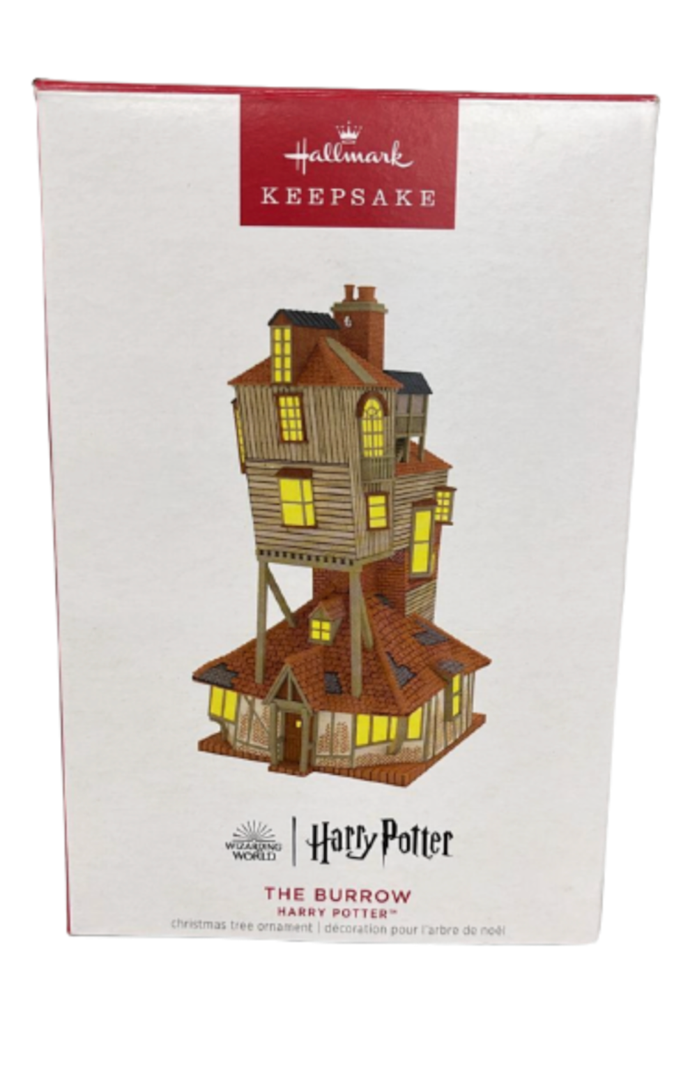 Hallmark 2023 Keepsake Harry Potter The Burrow Christmas Ornament New with Box