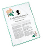 Hallmark Bridgerton Lady Whistledown's Society Papers Tea Towel 18x26 New W Tag