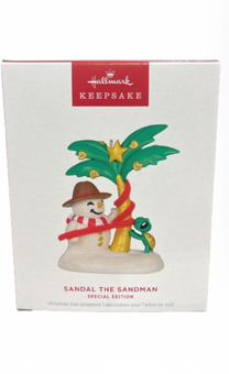 Hallmark 2024 Keepsake Sandal the Sandman Limited Christmas Ornament New w Box