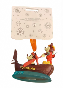 Disney Parks Epcot World Showcase Italy Mickey Mouse Topolino Ornament New W Tag