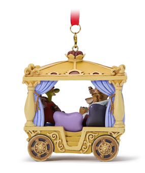 Disney Parks Prince John and Sir Hiss Sketchbook Christmas Ornament Robin Hood