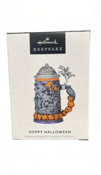 Hallmark 2024 Keepsake Hoppy Halloween Beer Stein Christmas Ornament New w Box