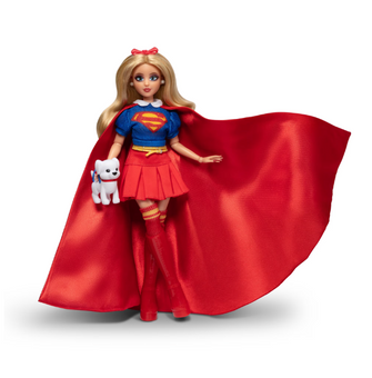 DC Supergirl Collector Fashion Doll with Doll Stand Accessories Toy New with Box