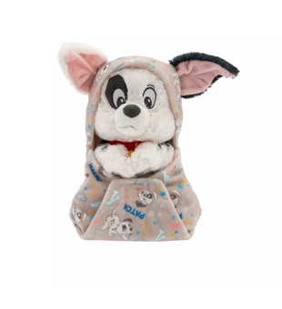 Disney Parks Babies Dalmatians Patch Plush in Swaddle New With Tag