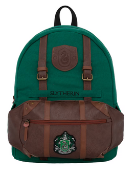 Universal Studios Harry Potter Slytherin Crest Backpack Bag New With Tag