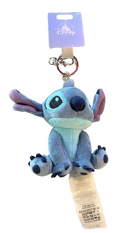 Disney Parks Stitch Plush Keychain Bag Charm New With Tag