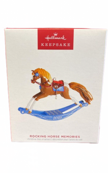 Hallmark 2023 Keepsake Rocking Horse Memories Christmas Ornament New with Box