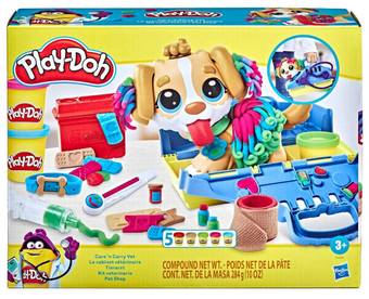 Play-Doh Care 'N Carry Vet Toy New With Box