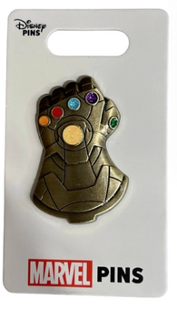 Disney Parks Marvel Thanos Infinity Gauntlet Stones Glove New with Card