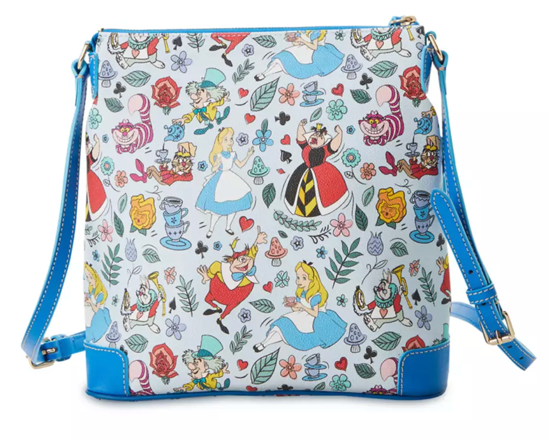 Disney Parks Alice in Wonderland Dooney & Bourke Crossbody Bag New With Tag