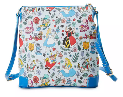 Disney Parks Alice in Wonderland Dooney & Bourke Crossbody Bag New With Tag