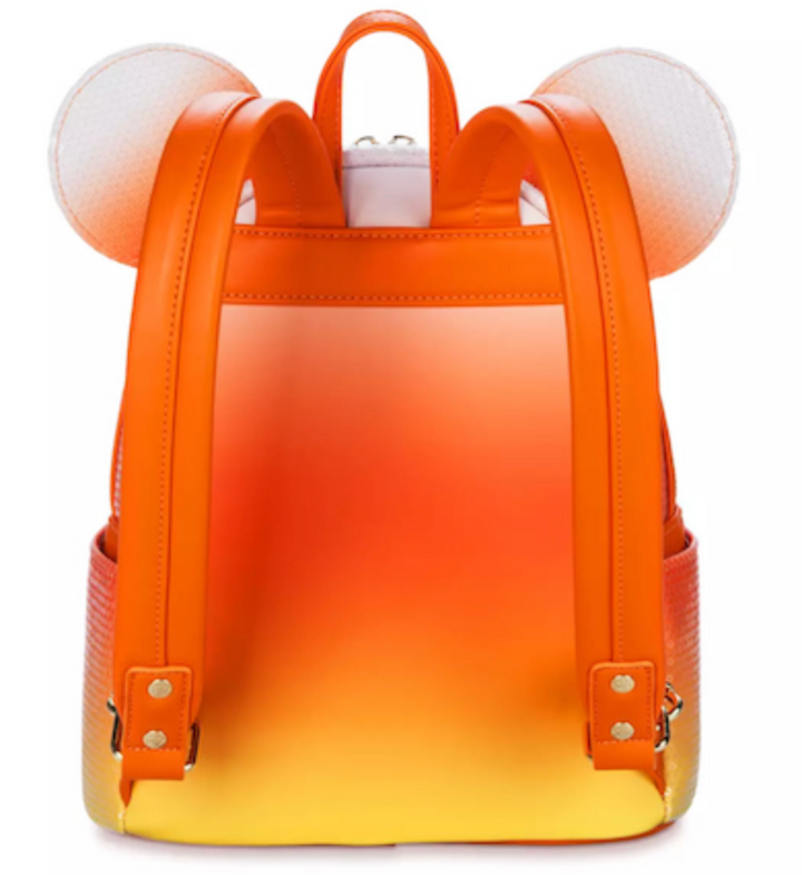 Disney Parks Halloween 2024 Candy Corn Loungefly Mini Backpack New Wit I Love Characters