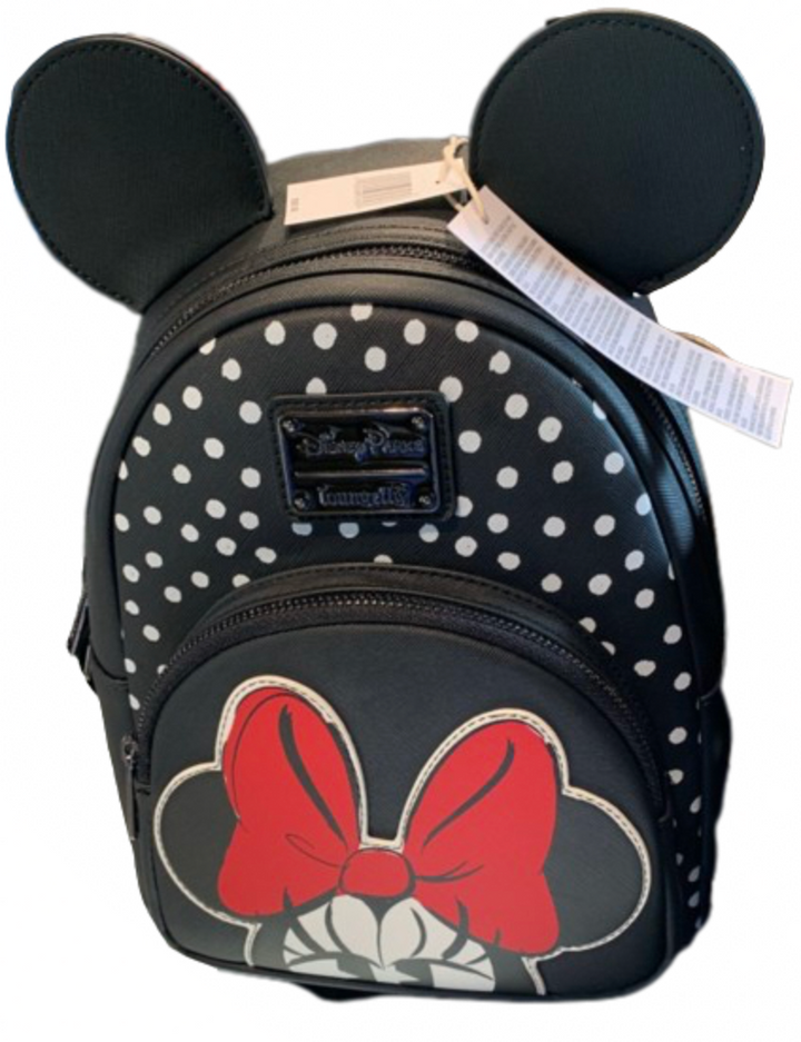 bow mini backpack Disney Parks Minnie Mouse Bow Loungefly Mini Backpack New With Tag – I Love Characters