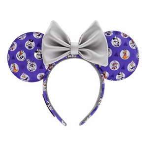 Disney Parks Disney 100 Mickey and Friends Loungefly Ear Headband for Adults New